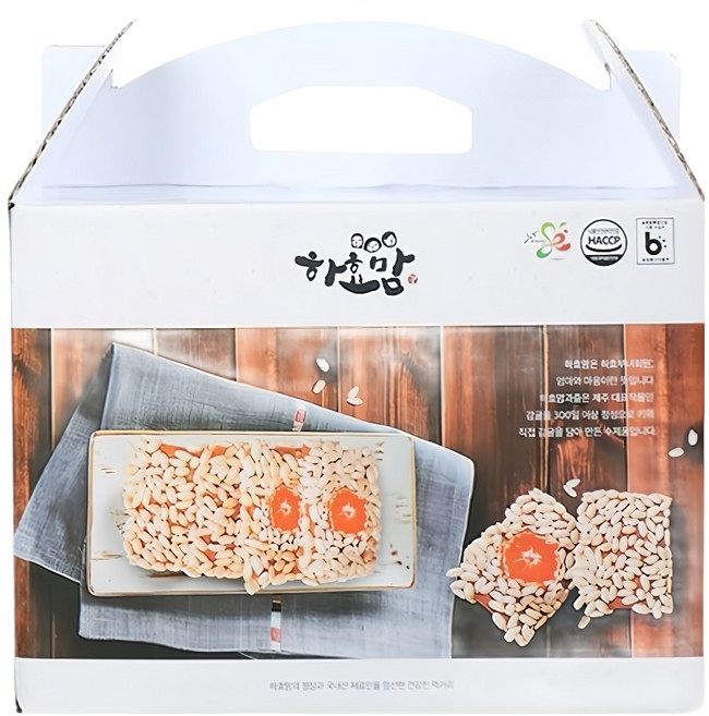 하효맘 제주 감귤 8p + 감귤칩 8p + 보리과즐 8p 3종 세트, 736g, 1세트