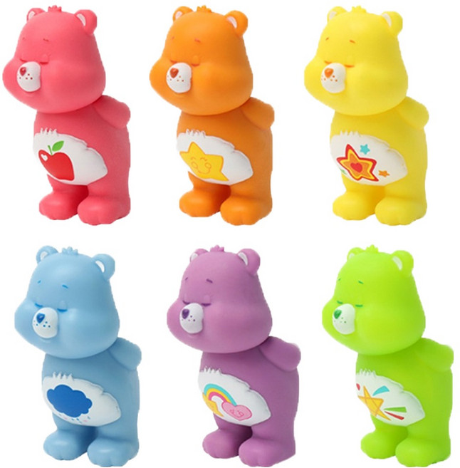 Care Bears彩虹熊模型玩具 6款組 第4代 隨機出貨, 1組