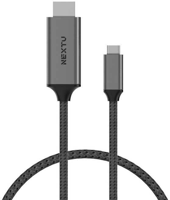 넥스트유 케내치 UHD 4K HDMI 2.0v 모니터 케이블, 1개, 1m
