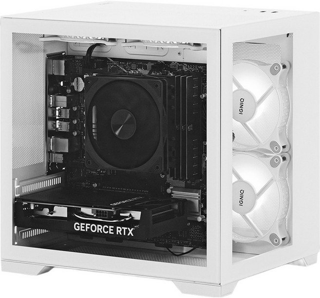 이그닉 2025 인테그 젠지 9950 라이젠9 라이젠 9000 시리즈, 화이트, 64GB, 2TB, WIN11 Home, IG-ITZ00024