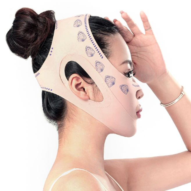 에버클린 턱선 당기미 V라인 밴드, 2개