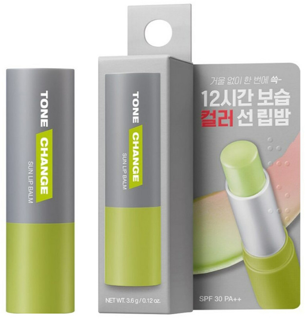 닥터지 포 맨 톤 체인지 선 립밤 3.6g, 1개