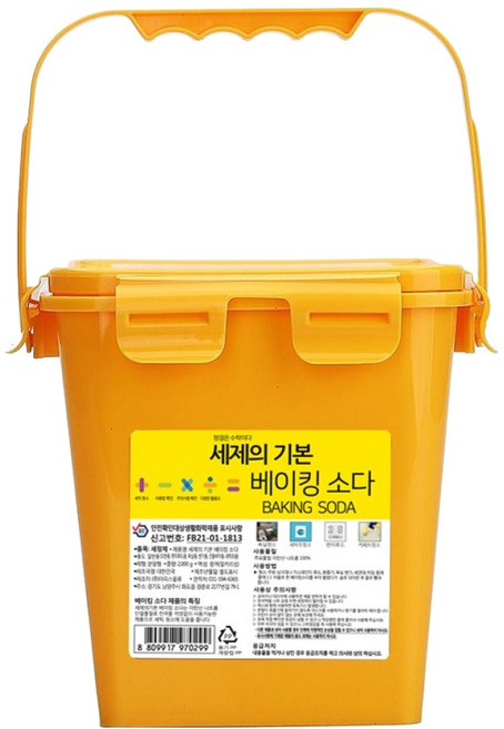 세제의기본 베이킹 소다, 2kg, 1개