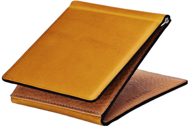 ITALPEL 義大利 植鞣 天然牛皮 Buttero 鈔票夾 三折錢包 PL159MU