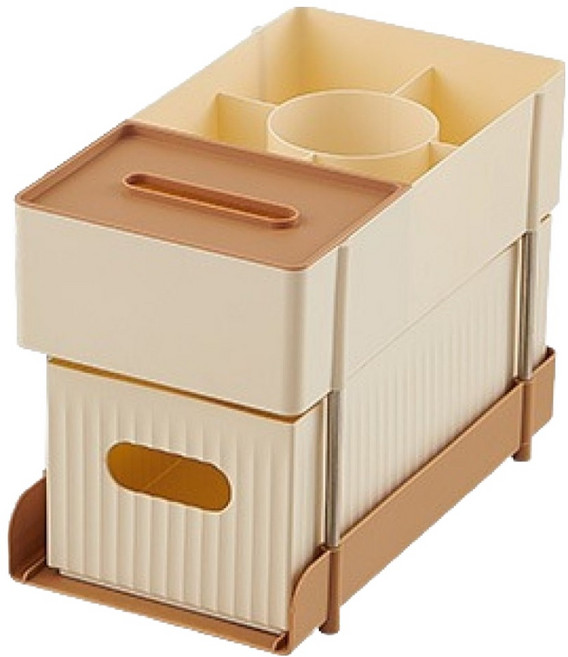 썸즈마인 모던 슬림 서랍장 2단 선반 휴지, 혼합색상, 1개