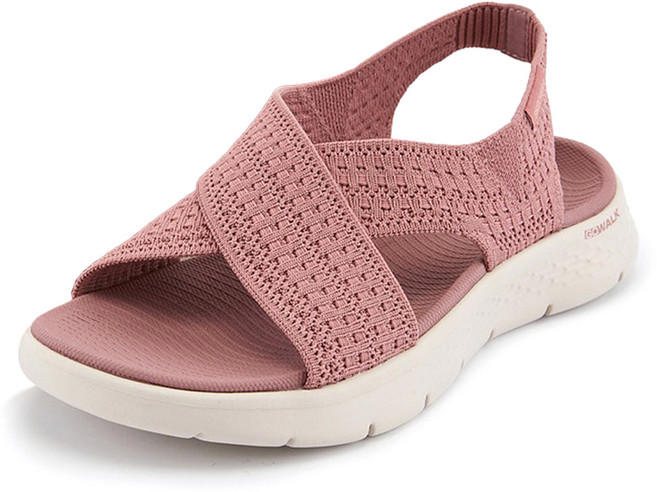 SKECHERS Go Work Flex女款健走系列涼拖鞋 SC0WSCEM06, 230, 藕紫色