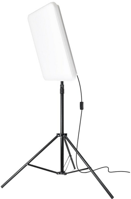 컴스 지속광 50W LED 사각조명 + 삼각대 세트, 1세트