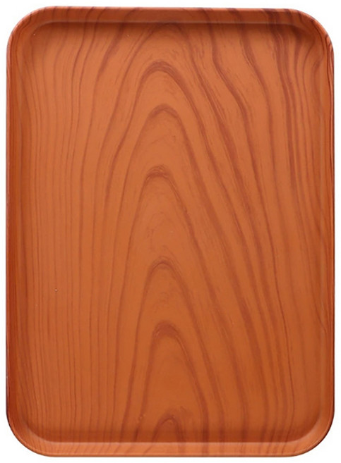 르홈 컬러 다용도 트레이, 다크우드, 1개