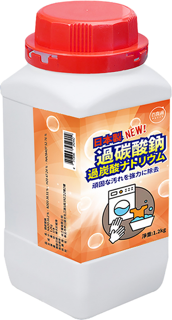 百貨通 過碳酸鈉去污粉 日本製, 1罐, 1.2kg
