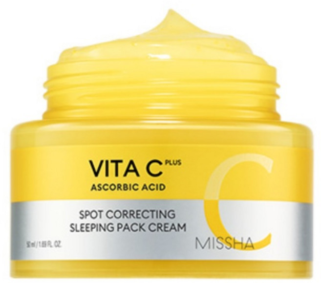 미샤 비타씨 플러스 슬리핑 팩 크림, 50ml, 1개