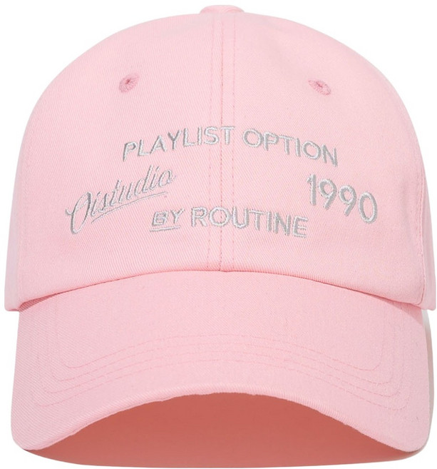 Oioicollection LETTERING EMBROIDERY 棒球帽 OI1A1MHW33