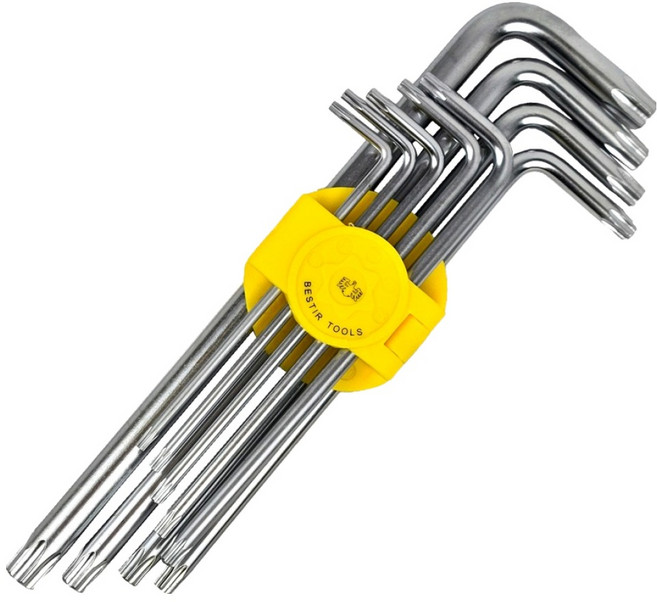 BESTIR 홀별렌치 9종 세트 BST-94106, 1세트