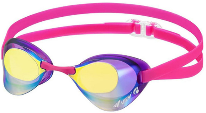 뷰 블레이드 미러 안티포그 수경 V121SAM, VOY, 1개