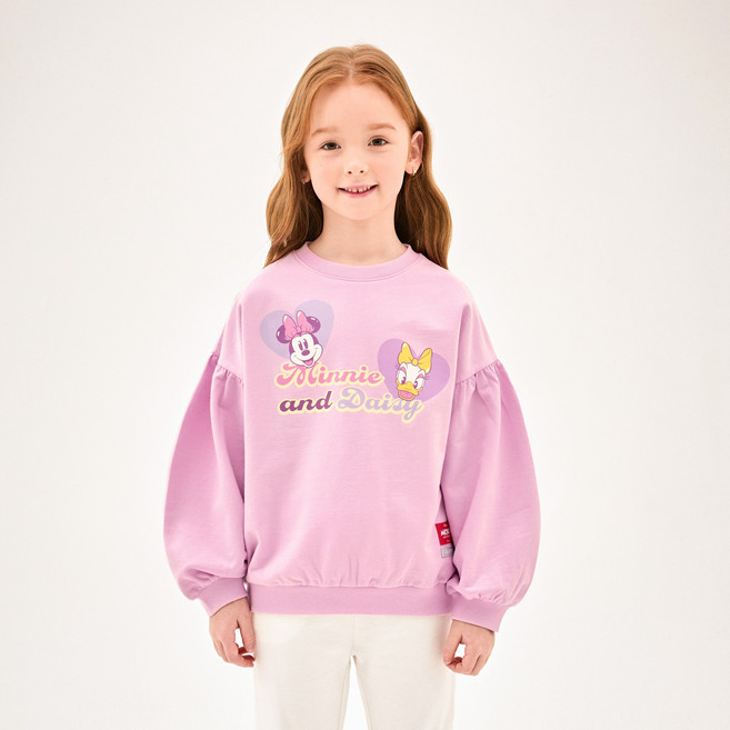 젤리스푼 여아용 디즈니 미키와 친구들 마이럽 프렌즈 맨투맨