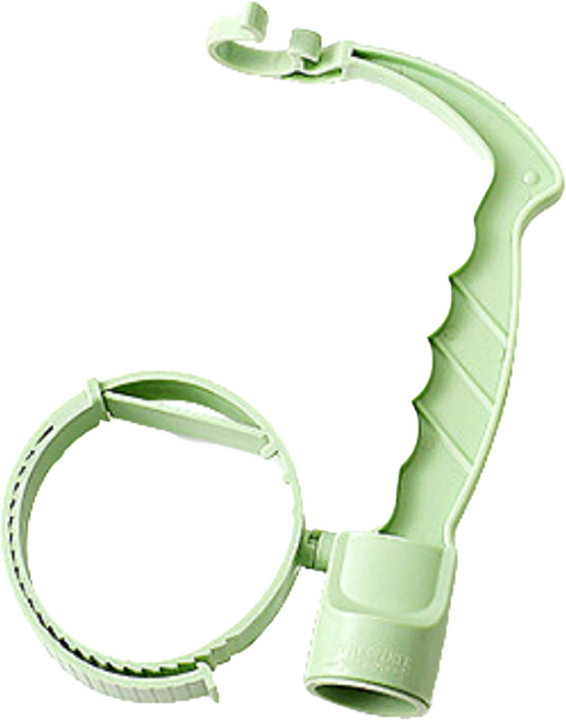 엠지스픽 일회용 휴대용 물통 손잡이, 그린, 1개