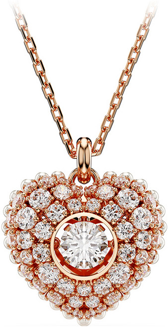 스와로브스키 여성용 이딜리아 하트 목걸이 5680402 +쇼핑백+메시지카드+품질보증서(백화점A/S)