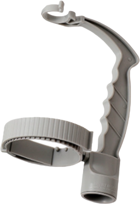 엠지스픽 일회용 휴대용 물통 손잡이, 그레이, 1개