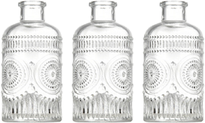 꼬까 해바라기 디퓨저 유리병, 3개, 250ml