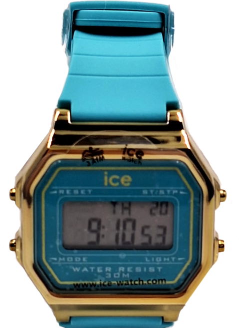 ICE WATCH ICE DIGIT RETRO系列 金屬方框電子錶 12022055