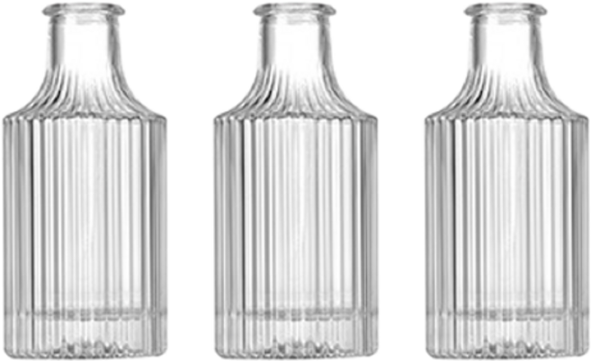 꼬까 스트라이프 디퓨저 유리병, 250ml, 3개