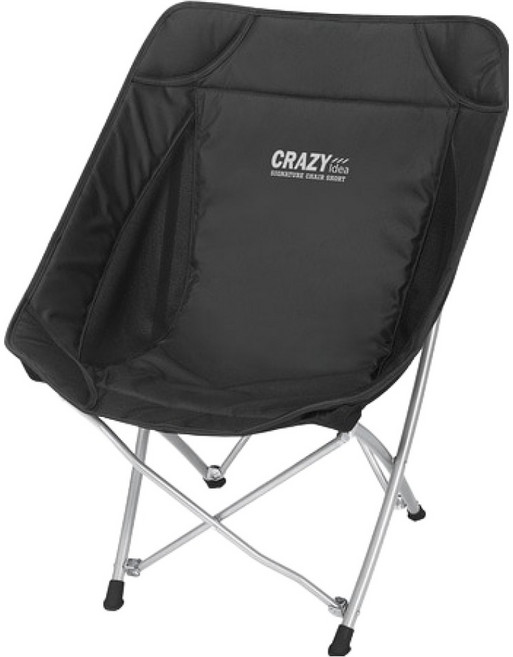 스노우라인 시그니처 체어 숏 CRH5ULC001, 차콜그레이, 1개