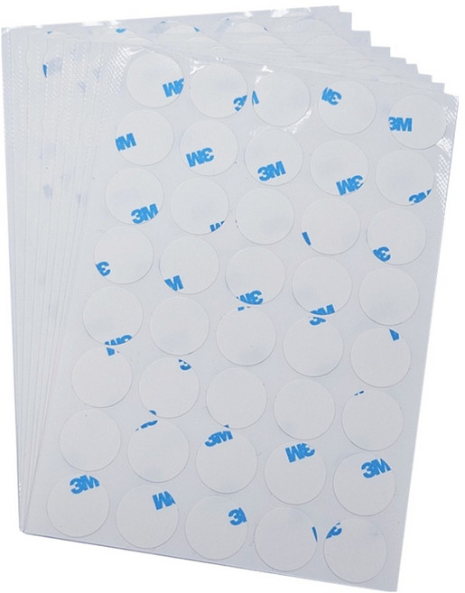 쓰리엠 포스터 홍보물 부착용 리무벌 양면 테이프 투명 20mm 40p, 10개
