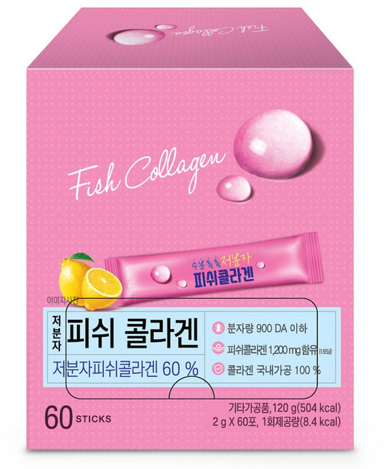 다농원 저분자 피쉬콜라겐 60p, 120g, 1개