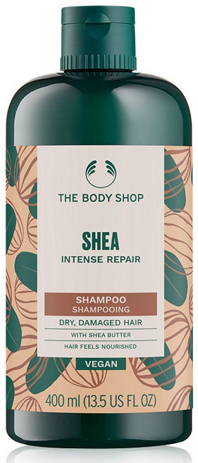 더바디샵 시어 인텐스 리페어 샴푸 너트향, 400ml, 1개