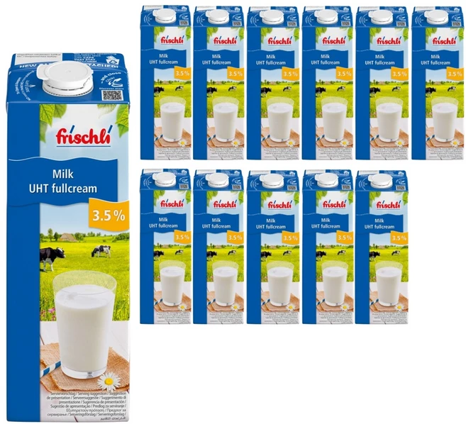 프리쉴리 독일 멸균우유 3.5%, 12개, 1L - 쿠팡