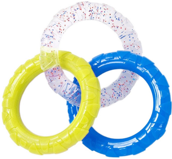 파스텔펫 반려동물 컬러링 터그놀이 장난감, 타입D, 1개