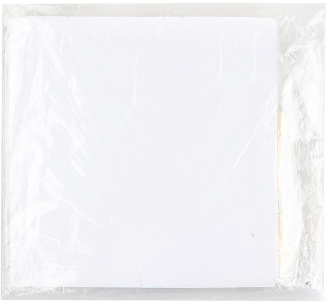 종이 그리기 부채 대, 흰색 + 베이지, 3개