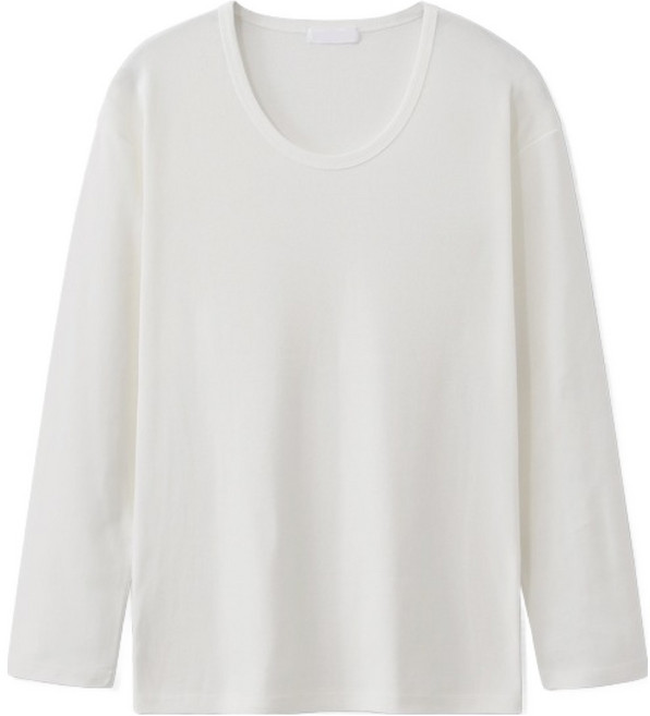 엠엔씨 남성용 쫀쫀한 머슬핏 U넥 긴팔 티셔츠 MDIT096RC