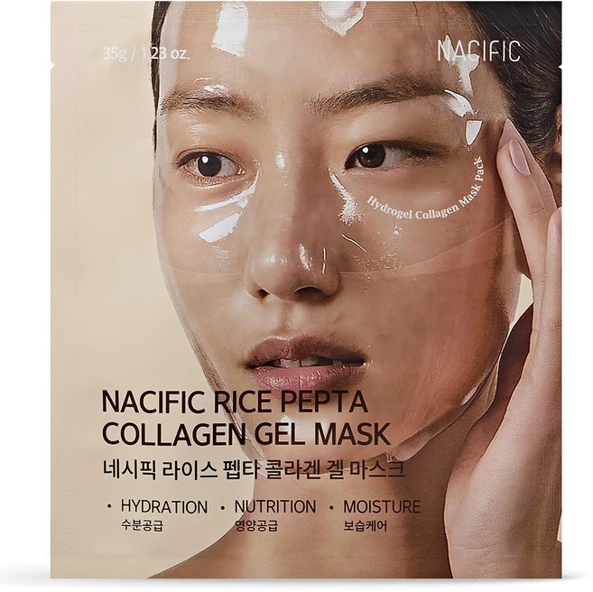네시픽 라이스 펩타 콜라겐 겔 마스크, 1개입, 1개 - 쿠팡