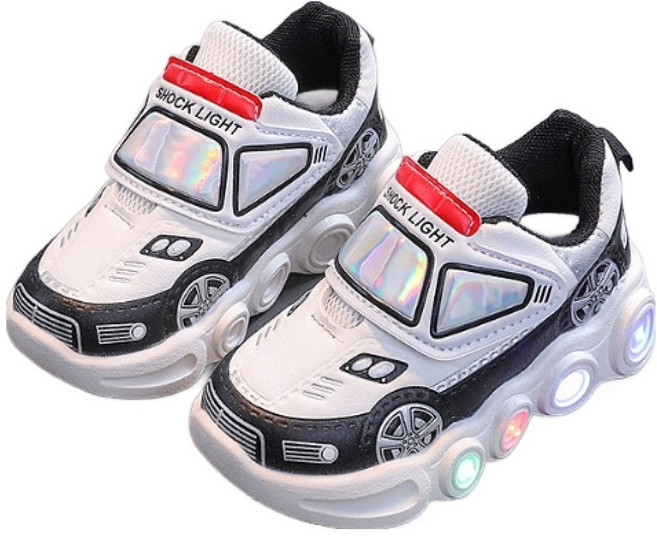 베베마루 아동용 자동차 라이팅 운동화 9468