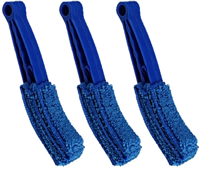 원이네 에어컨 청소솔, 블루, 3개