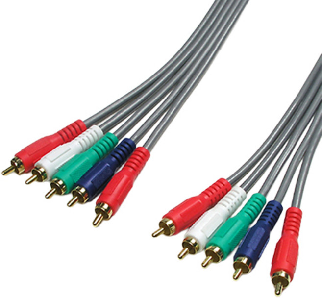 컴스 DVD 컴포넌트 케이블 5선고급 5m, AV1662, 1개