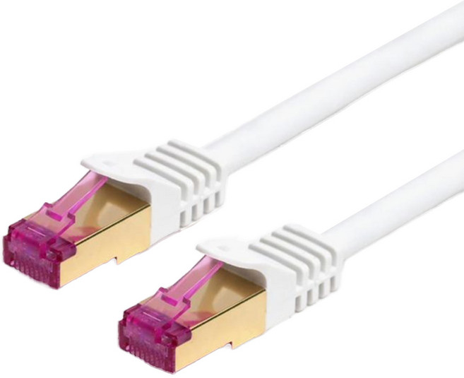 넥스트유 케스도 UTP CAT 8 게이밍 초고속 기가 랜케이블, 화이트, 1개, 15m