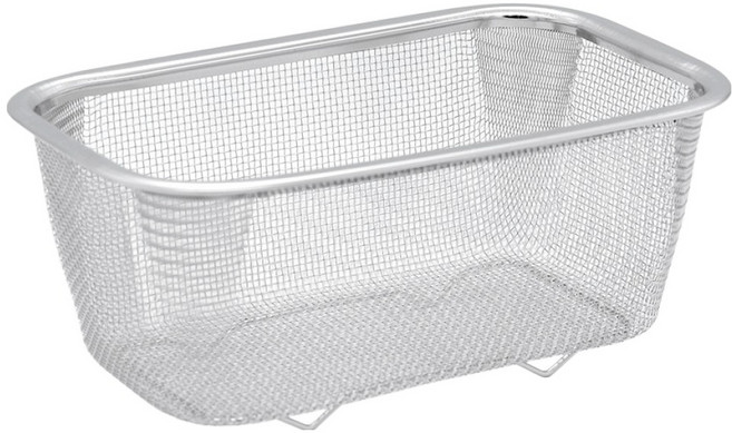 리본제이 스텐 메쉬 직사각 채반, 1개