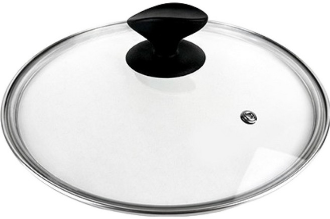 발룬피니 넘침방지 강화유리 뚜껑, 30cm, 1개