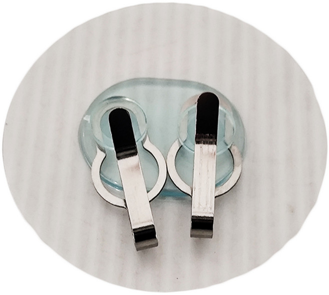 ODAGAWA 小田川 貼貼樂無痕網架掛繩雙掛勾 適用於網架線徑小於7mm, ODA0646, 1個