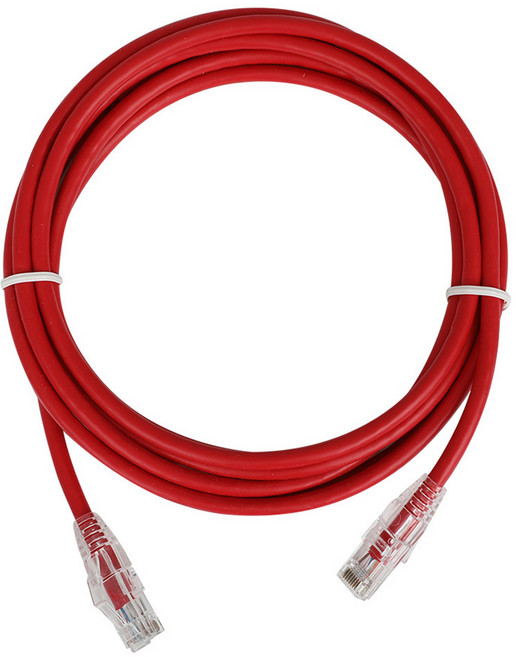 넥시 동일전선 CAT6 케이블, 레드, 1개, 100m