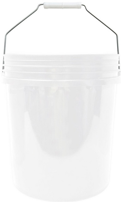 월드크린 다용도 휴대용 버킷, 18L, 화이트