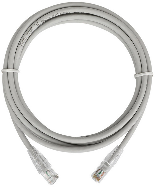 넥시 동일전선 CAT6 케이블, 그레이, 1개, 100m