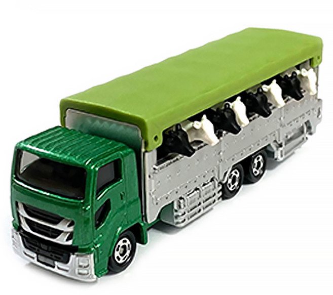 토미카 캐틀 트랜스포터 롱 토미카 작동완구 139, 혼합색상, 1개