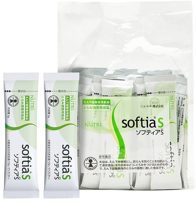 뉴트리주식회사 소프티아 S 삼킴장애 연하곤란자 점도증진 식품 스틱 타입, 1개, 150g