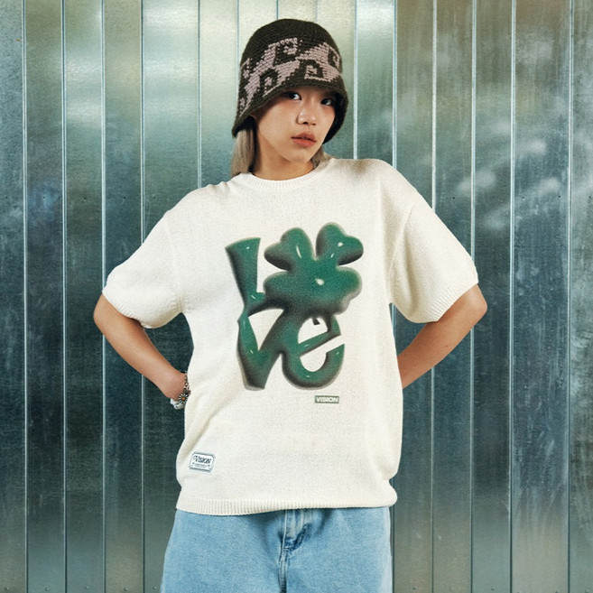 VISION STREET WEAR 男女通用 3D Love Washable Knit VS2402KT01