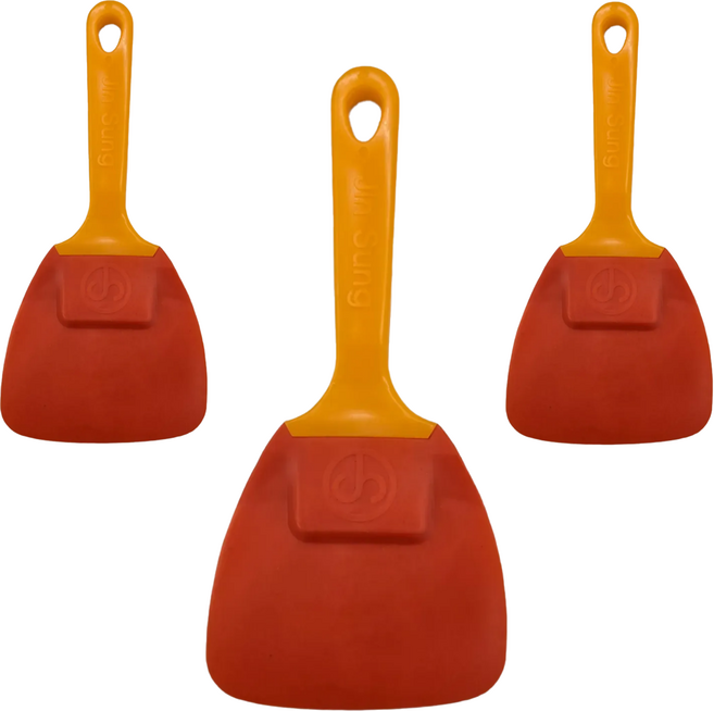 키친하우스 알뜰주걱 왕대 22.5 x 11 cm, 혼합색상, 3개