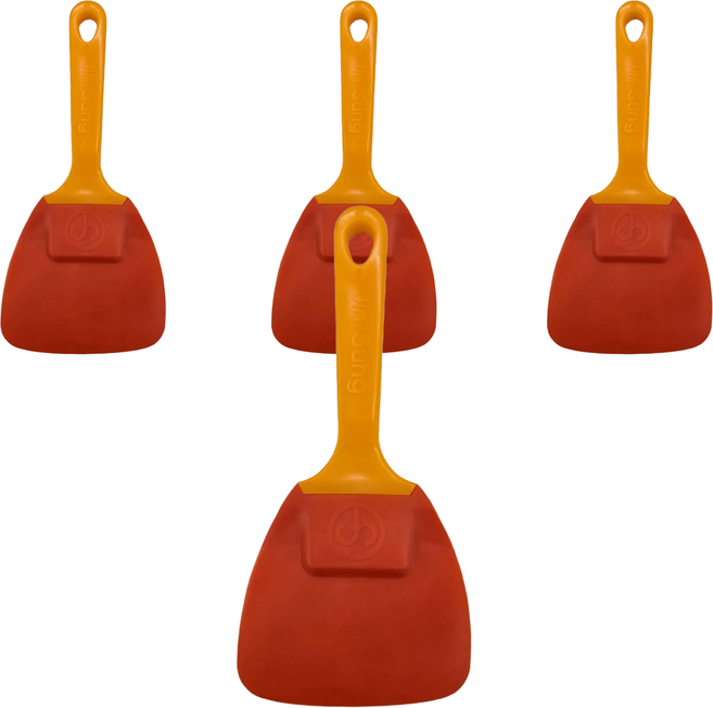 키친하우스 알뜰주걱 왕대 22.5 x 11 cm, 혼합색상, 4개