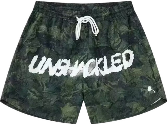 비투윈 남성용 비치 반바지, 다크그린