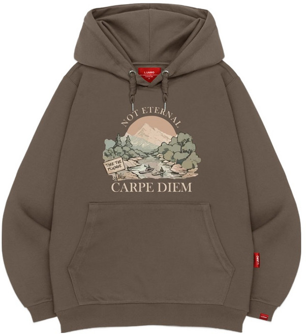 엘라모 카르페디엠 후드티